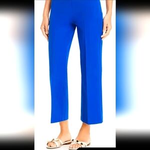 Nwt Kobi Halperin  Ayla Pants Cyan Blue Cropped Ankle